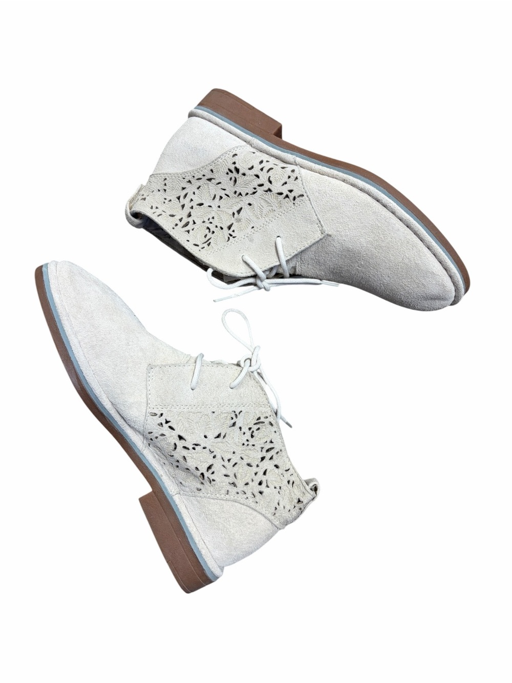 Hush Puppies Womens Cyra Catelyn Boots Off White New -‎ Size 8.5